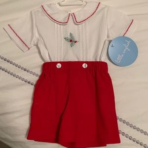 Little English NWT Christmas John John